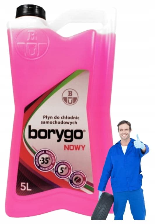 Bilkylvätska rosa 5L