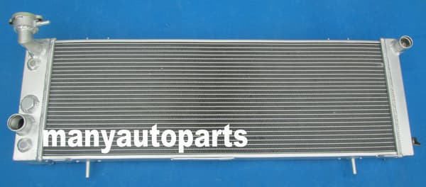 Aluminiumkøler til JEEP Cherokee XJ, Letvægts 6,5 kg, Tre-række køling, Perfekt pasform til 1991-2001 modeller