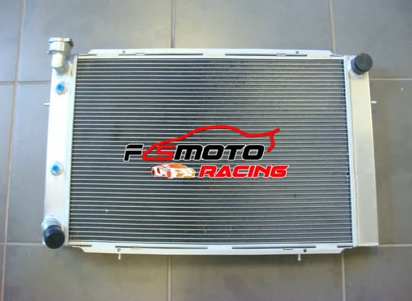 Aluminiumkylare, kompatibel med Chevy de Ville & Caprice Classic, framplacering,Endast radiator