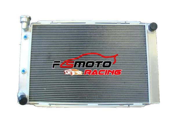 Aluminiumkylare, kompatibel med Chevy de Ville & Caprice Classic, framplacering,Endast radiator