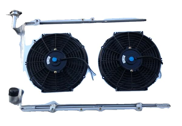 Kølesystem, Aluminium Radiator, Integrerede Ventilatorer