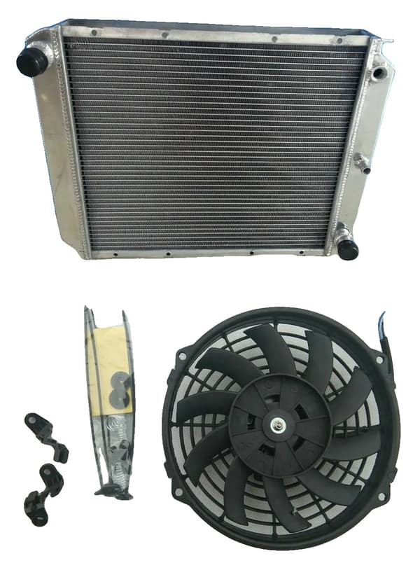 Radiator, Aluminiumkonstruktion, Förbättrad kylprestanda,Radiator och ...