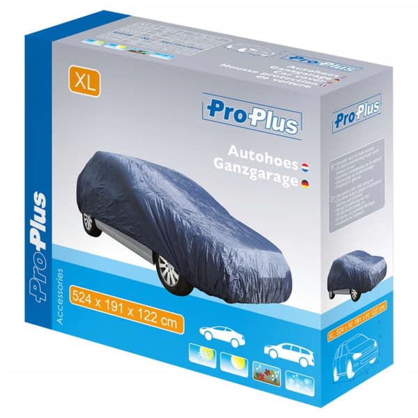 ProPlus Bilkapell XL 524x191x122 cm mörkblå