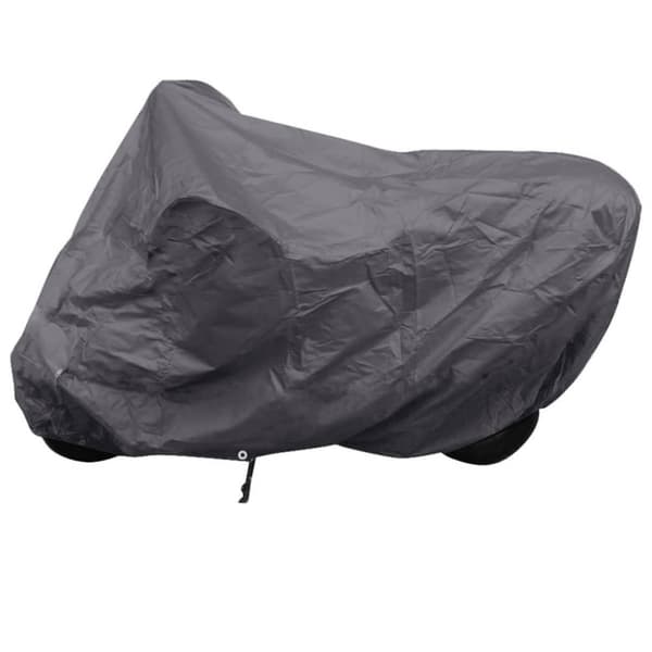 vidaXL Motorsykkeltrekk grå polyester