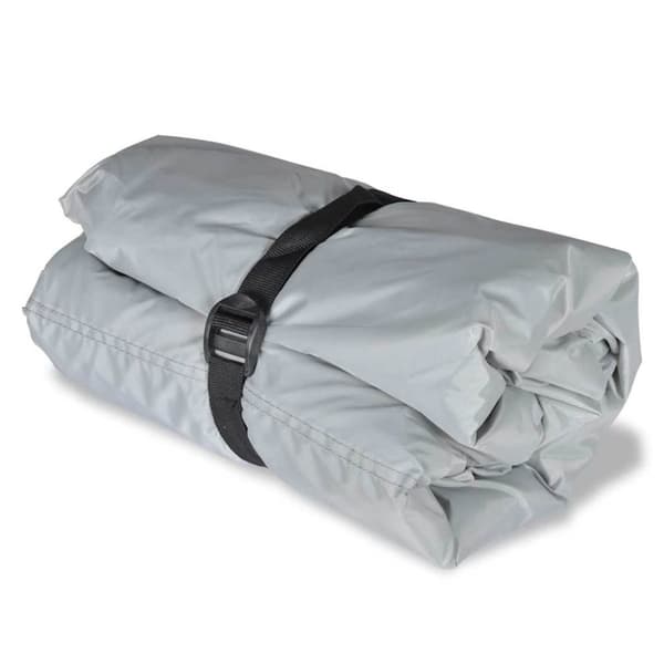 vidaXL Båtöverdrag 2 st grå längd 610-671 cm bredd 254 cm