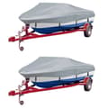 Miniatyrbilde 1 av 6: vidaXL Båttrekk 2 stk grå lengde 519-580 cm bredde 294 cm