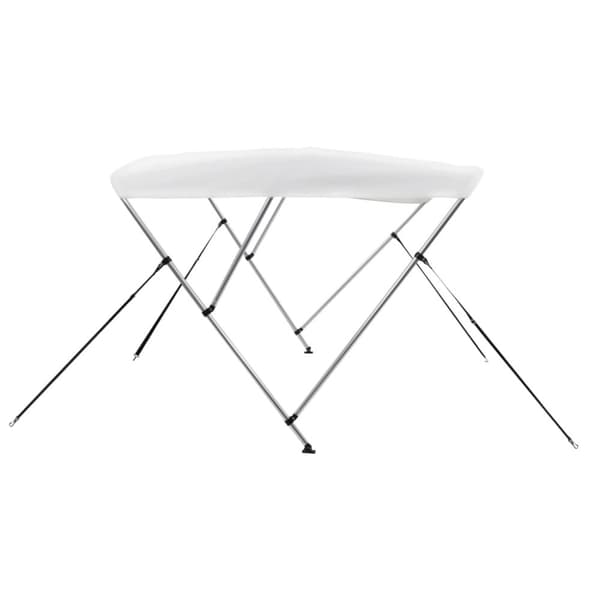 vidaXL biminitop med 3 buer 183x160x137 cm hvid