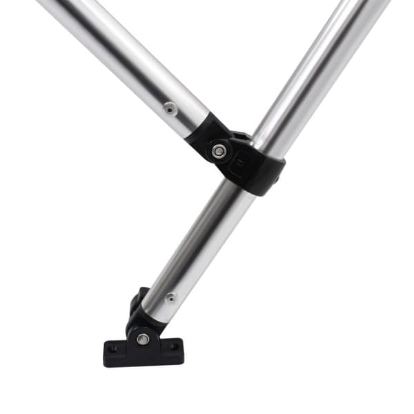 vidaXL biminitop med 3 buer 183x160x137 cm hvid