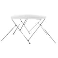 Miniatyrbilde 7 av 10: vidaXL Biminitopp 3-buet hvit 183x196x137 cm