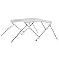 Miniatyrbilde 1 av 10: vidaXL Biminitopp 3-buet hvit 183x196x137 cm