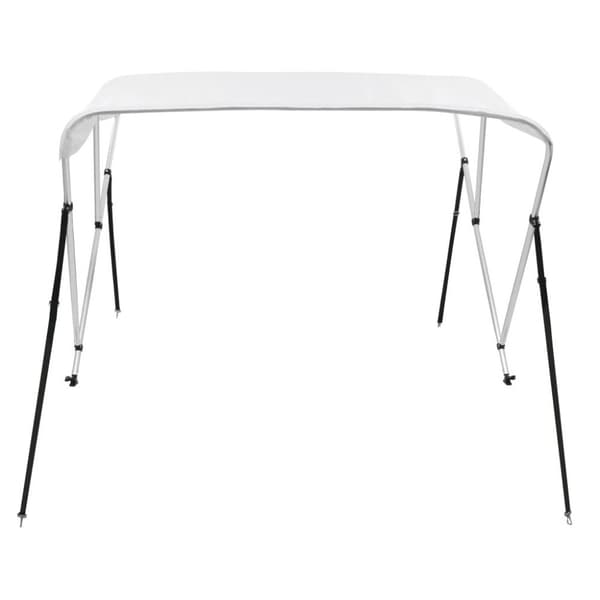 vidaXL biminitop med 3 buer 183x140x137 cm hvid