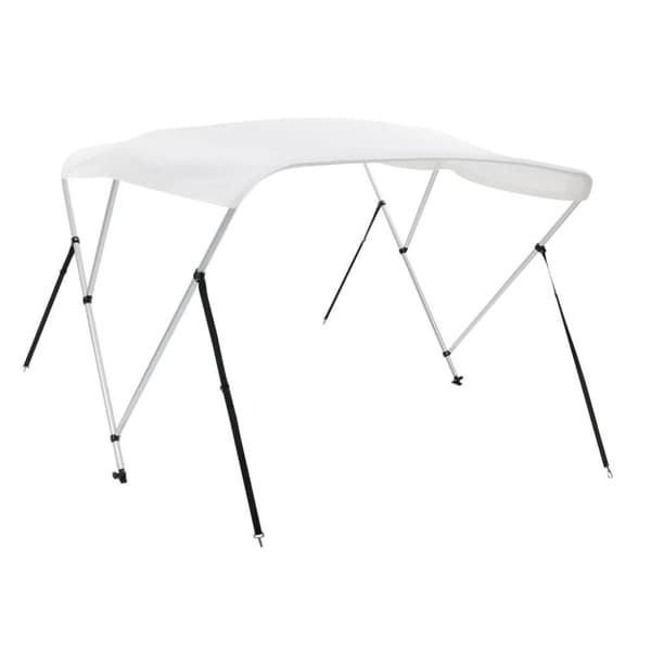 vidaXL biminitop med 3 buer 183x140x137 cm hvid