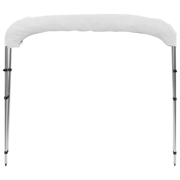 vidaXL biminitop med 3 buer 183x140x137 cm hvid