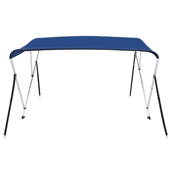 vidaXL biminitop med 3 buer 183x160x137 cm blå