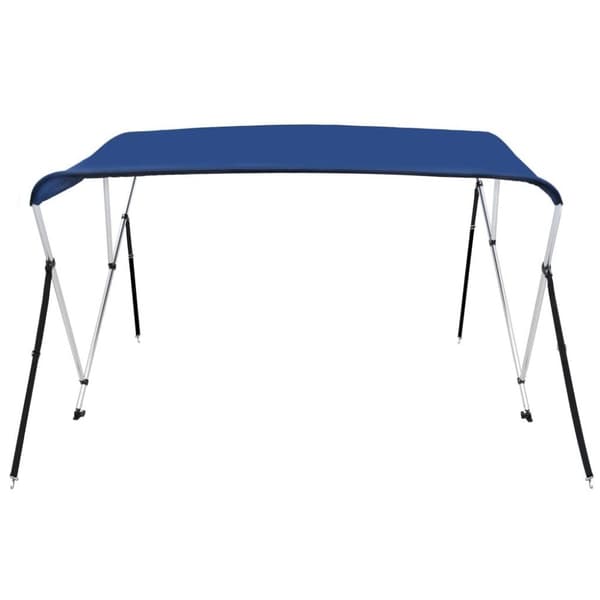 vidaXL biminitop med 3 buer 183x140x137 cm blå