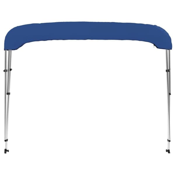 vidaXL biminitop med 3 buer 183x140x137 cm blå