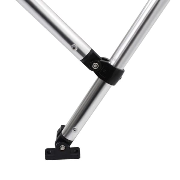 vidaXL Biminitopp 4-buet antrasitt 243x210x137 cm