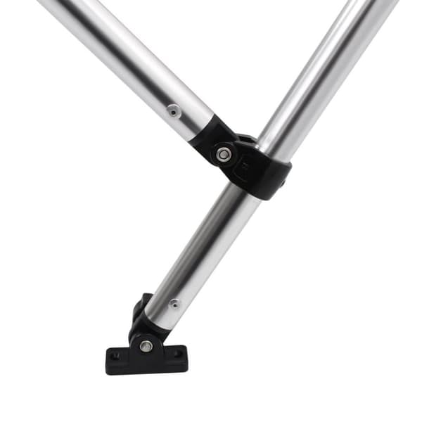 vidaXL Biminitopp 4-buet antrasitt 243x180x137 cm