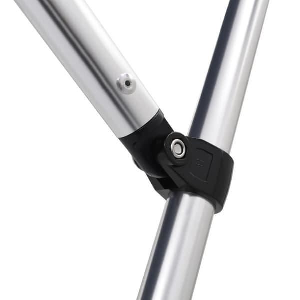 vidaXL Biminitopp 4-buet antrasitt 243x180x137 cm