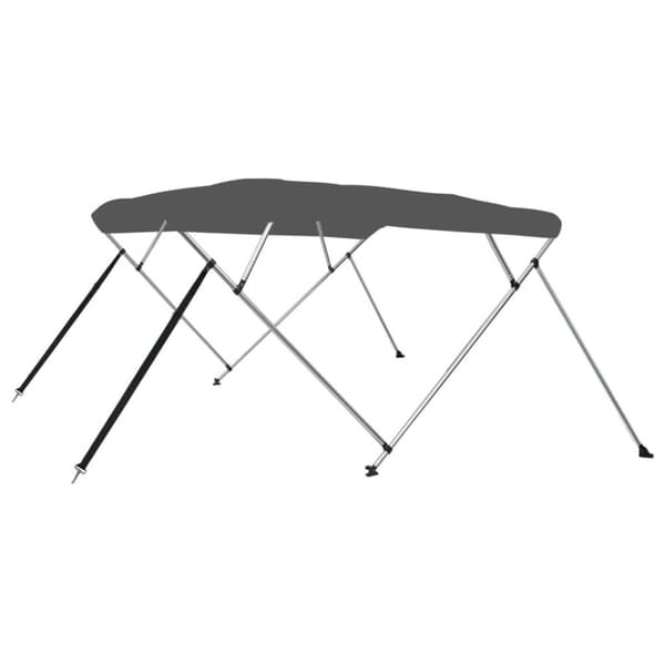 vidaXL biminitop med 4 buer 243x210x137 cm antracitgrå