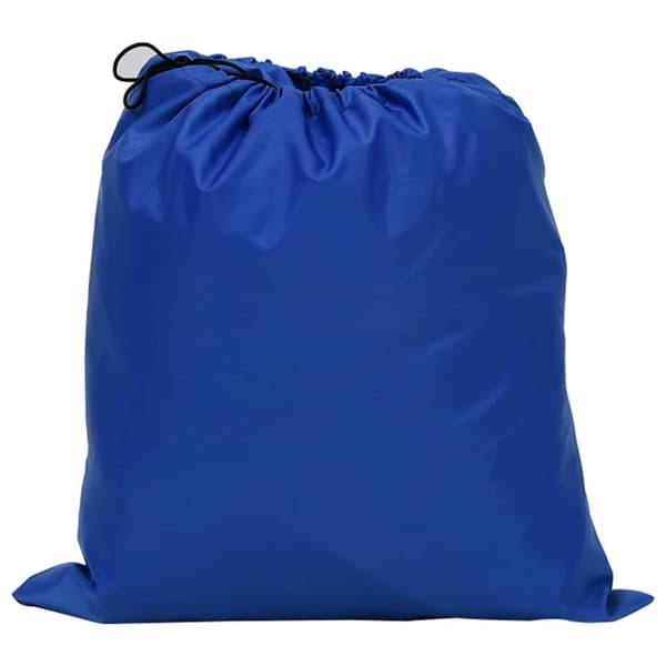 vidaXL Båtöverdrag blå 620x214x40 cm