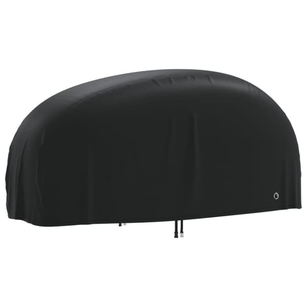 vidaXL Motorcykelskydd svart 220x95x110 cm 210D oxford