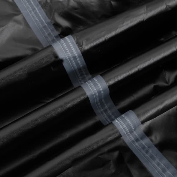 vidaXL Motorcykelskydd svart 220x95x110 cm 210D oxford