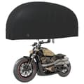 Miniatyrbild 2 av 10: vidaXL Motorcykelskydd svart 220x95x110 cm 210D oxford