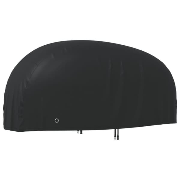 vidaXL Motorcykelskydd svart 220x95x110 cm 210D oxford