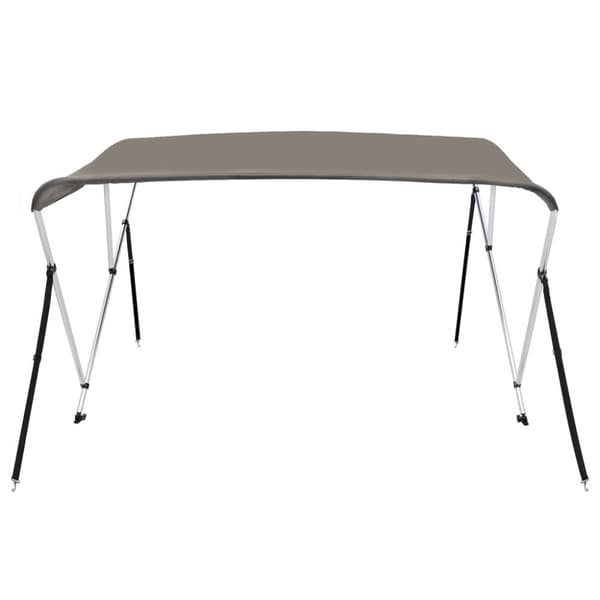 vidaXL biminitop med 3 buer 183x160x137 cm grå