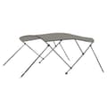 Miniatyrbillede 7 af 11: vidaXL biminitop med 3 buer 183x160x137 cm grå