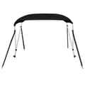 Miniatyrbillede 4 af 11: vidaXL biminitop med 2 buer 178x138x96 cm sort