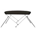 Miniatyrbillede 6 af 11: vidaXL biminitop med 2 buer 178x138x96 cm sort