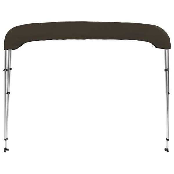 vidaXL biminitop med 3 buer 182x184x136 cm sort