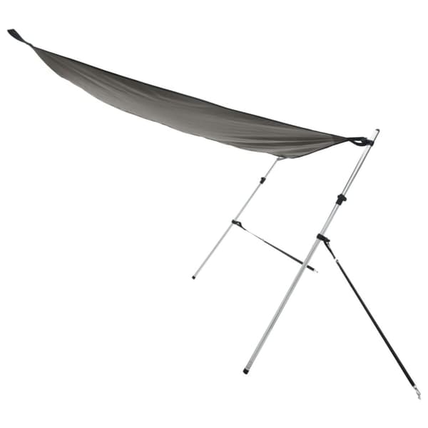 vidaXL T-kate Varjostimen jatke antrasiitti 170x208x(115-183) cm