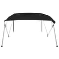 Miniatyrbilde 4 av 11: vidaXL Biminitopp 4-buet svart 243x244x137 cm