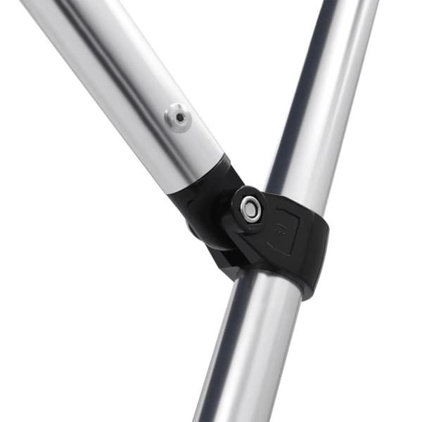 vidaXL Biminitopp 4-buet svart 243x244x137 cm