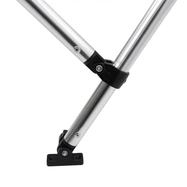 vidaXL Biminitopp 4-buet svart 243x244x137 cm