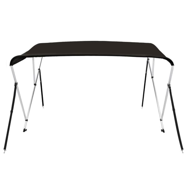 vidaXL biminitop med 3 buer 184x189x135 cm sort