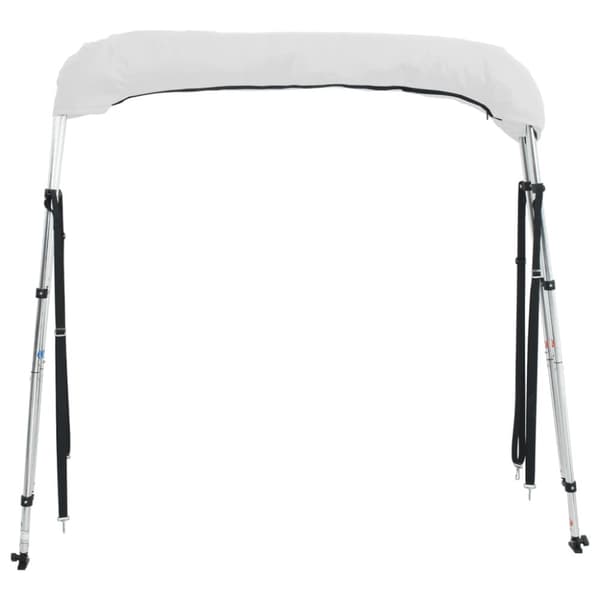 vidaXL Båtkalesje 4-buet med sidevegger 243x(230-244)x137 cm