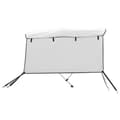 Miniatyrbilde 6 av 11: vidaXL Båtkalesje 4-buet med sidevegger 243x(230-244)x137 cm