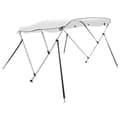 Miniatyrbilde 2 av 11: vidaXL Båtkalesje 4-buet med sidevegger 243x(230-244)x137 cm