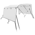Miniatyrbilde 1 av 11: vidaXL Båtkalesje 4-buet med sidevegger 243x(230-244)x137 cm