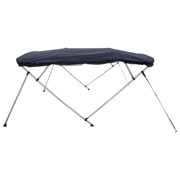 vidaXL 3-kaarinen Bimini-kate verkkosivuseinillä 183x(137-152)x137 cm