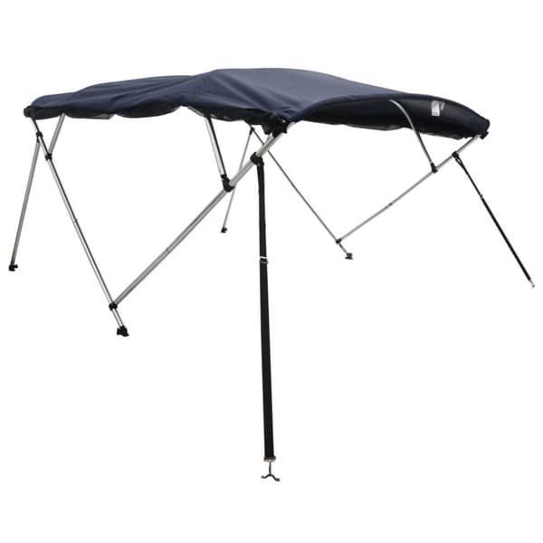 vidaXL 3-kaarinen Bimini-kate verkkosivuseinillä 183x(137-152)x137 cm