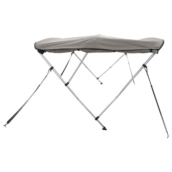 vidaXL Båtkapell med 3 bågar 183x(154-167)x137 cm