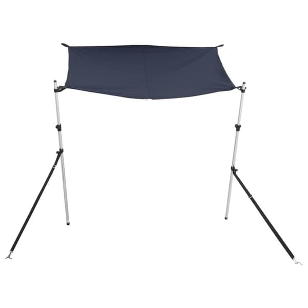 vidaXL T-Top solskjermutvidelse blå 174x205x(115-194) cm