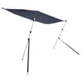 Miniatyrbilde 2 av 10: vidaXL T-Top solskjermutvidelse blå 174x205x(115-194) cm