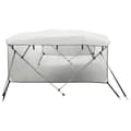 Miniatyrbilde 6 av 11: vidaXL Båtkalesje 4-buet med sidevegger i netting 243x(170-182)x137 cm