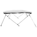 Miniatyrbilde 7 av 11: vidaXL Båtkalesje 4-buet med sidevegger i netting 243x(170-182)x137 cm